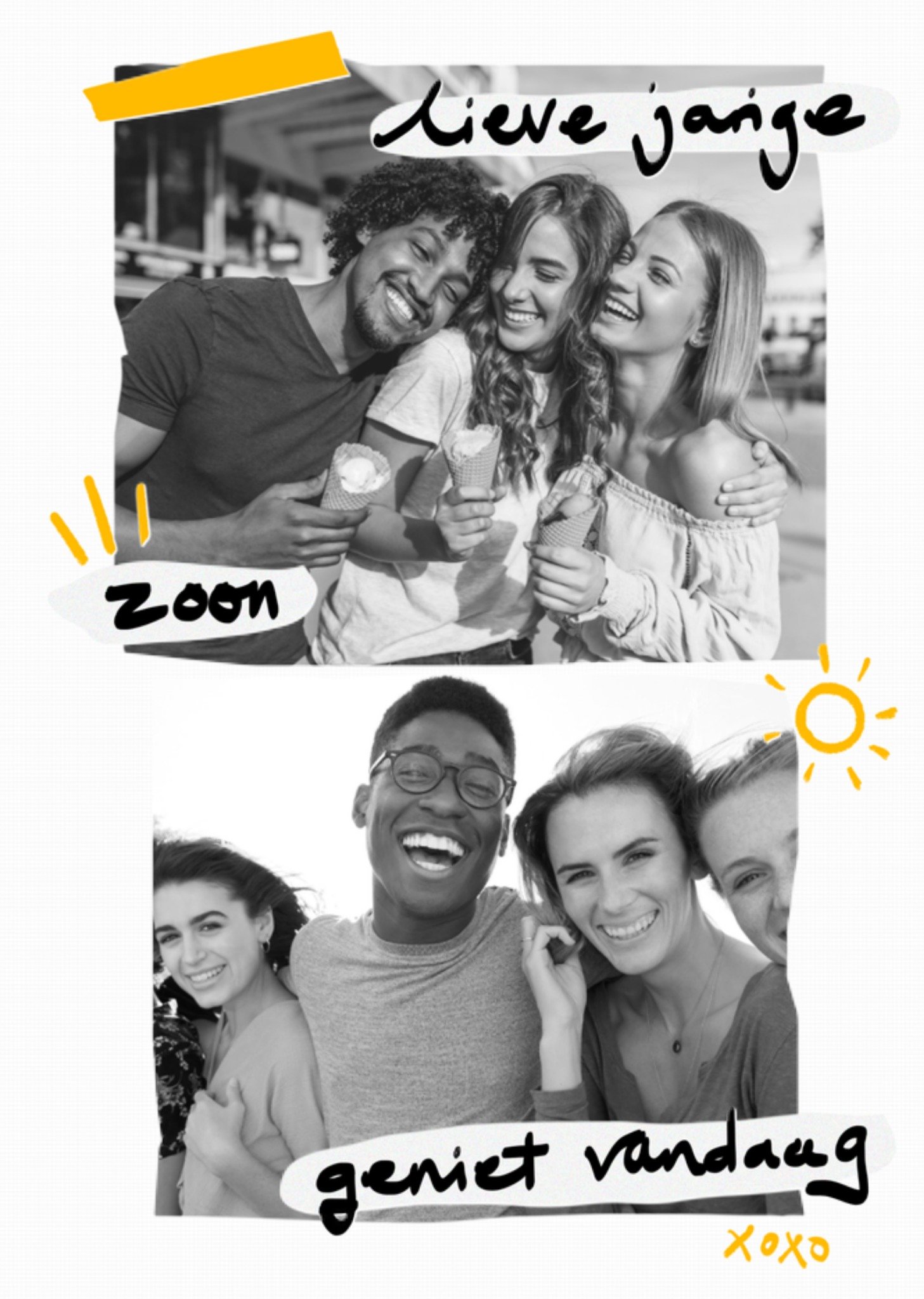 Greetz Verjaardagskaart Lieve jarige zoon Standard Card