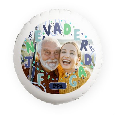Ballon | Vaderdag (O)pa | Met eigen foto