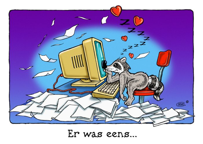 Bengels | Valentijnskaart | Er was eens...