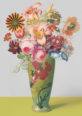 NIN-NIT | Bedankt kaart | Bloemen