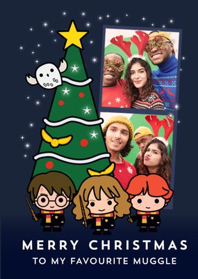 Harry Potter | Kerstkaart | to my favourite muggle