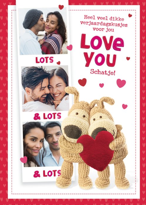 Boofle | Verjaardagskaart | Met fotos | Love You