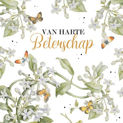 Janneke Brinkman | Beterschapskaart | Van harte beterschap