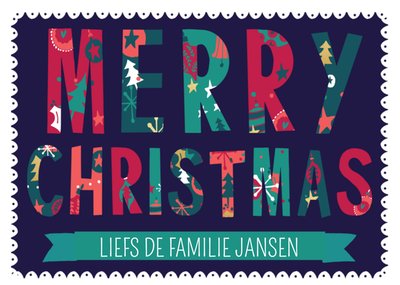 Greetz | Kerstkaart | met aanpasbare naam