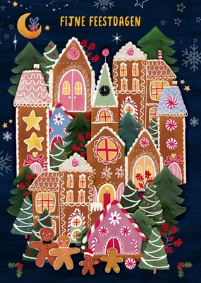 Patricia Hooning | Kerstkaart | Fijne Feestdagen