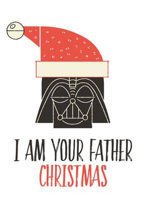 Star Wars | Kerstkaart | I am your Father Christmas