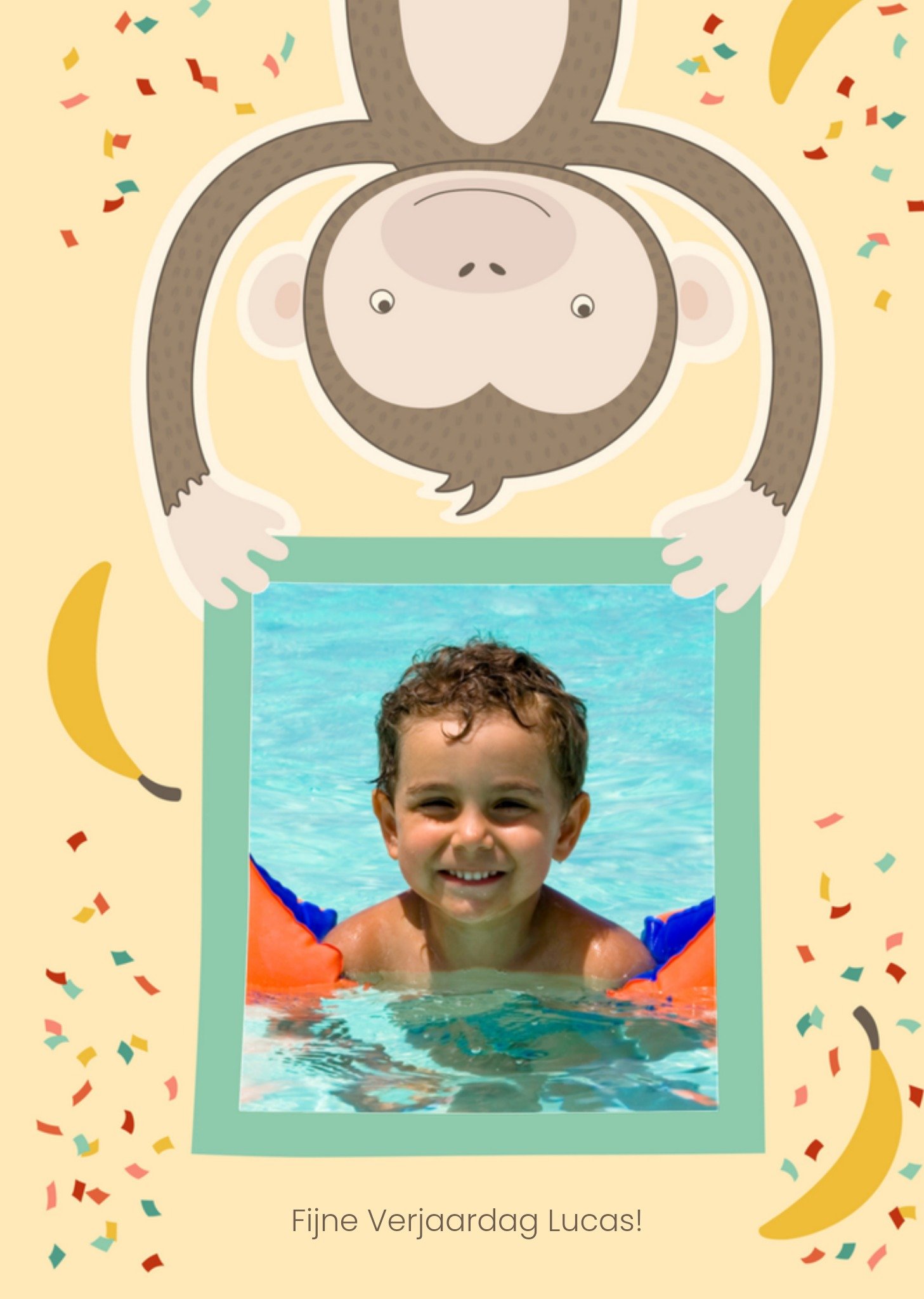 Verjaardag Aap Jongen Greetz