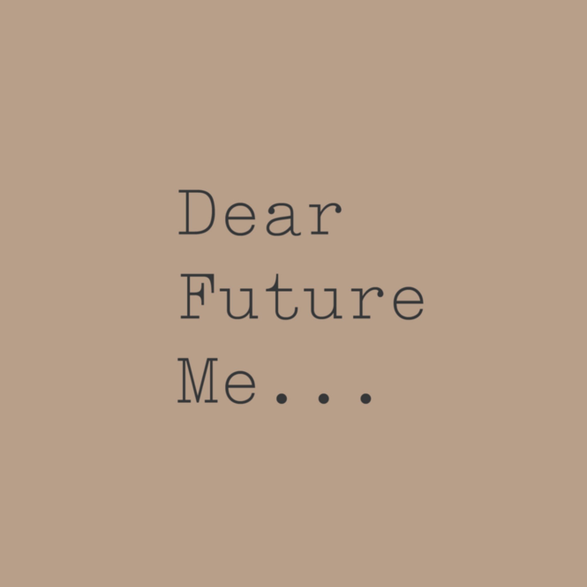 Greetz Zomaar kaart Future Me Dear Future Me Vierkant