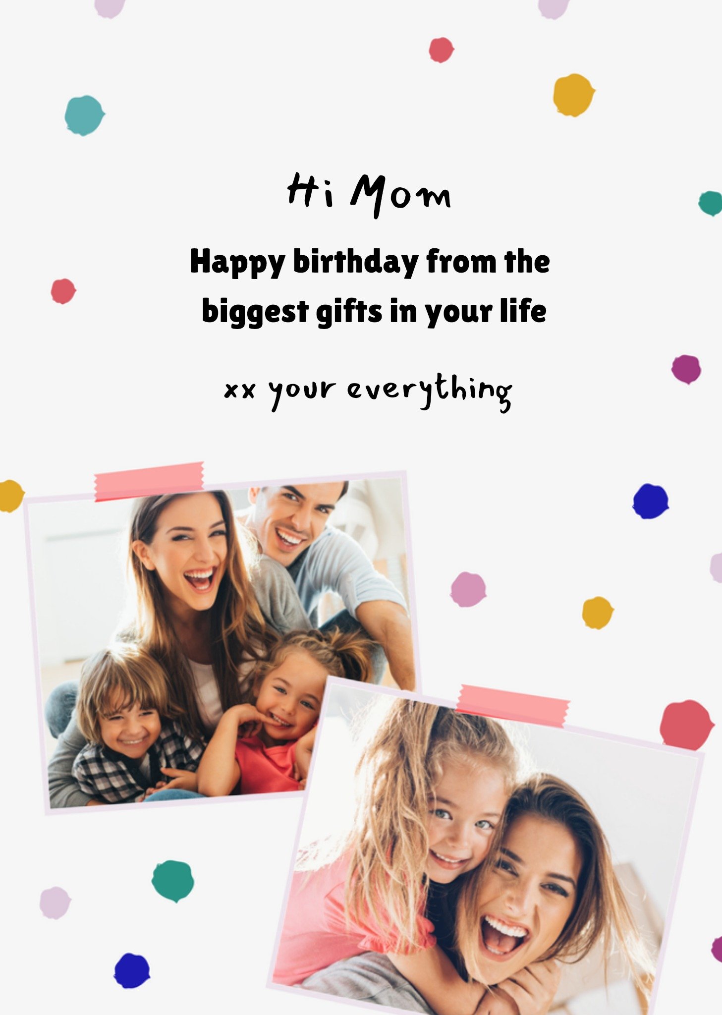Greetz Verjaardagskaart Humor Mama Foto Standard Card