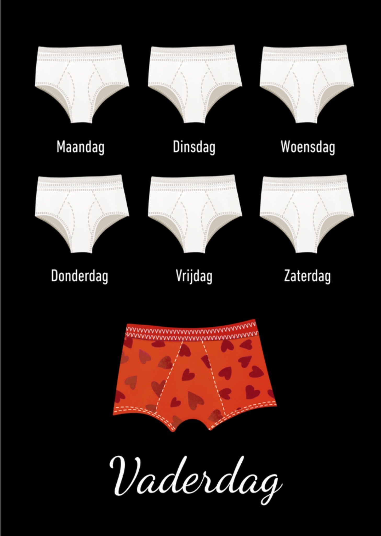 Vaderdagkaart Ondergoed Kaart Greetz