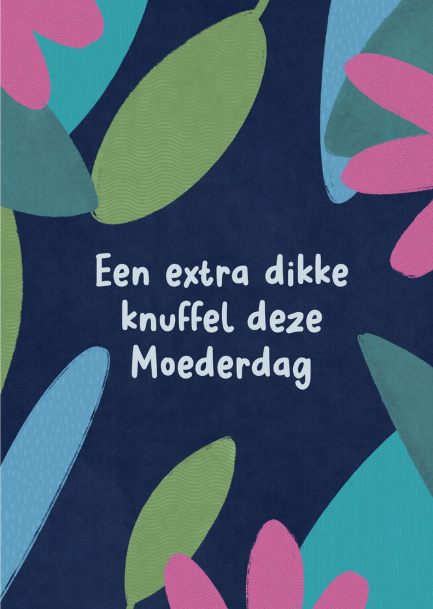 Greetz Moederdagkaart Dikke Knuffel Standard Card