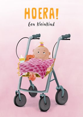 Patricia Hooning | Geboortekaart | Kleinkind