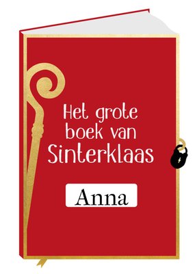 Het Grote Boek Van Sinterklaas Kaart