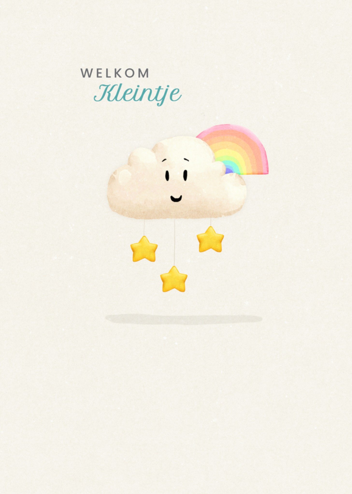 Geboortekaart Welkom Kleintje Kaart Uddle