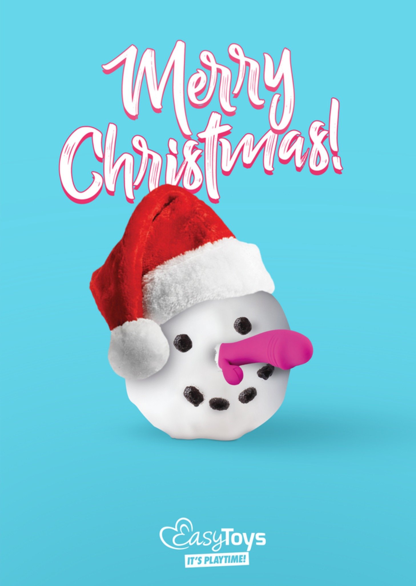 EasyToys Kerstkaart Sneeuwman Easytoys