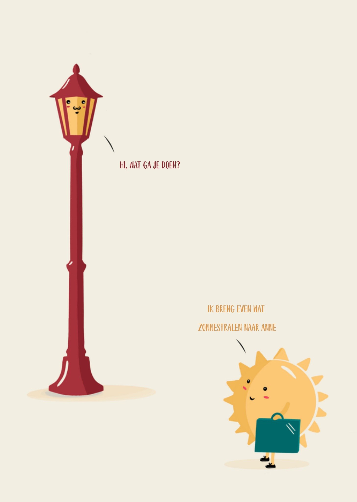 Denken aan Zonnestalen Greetz