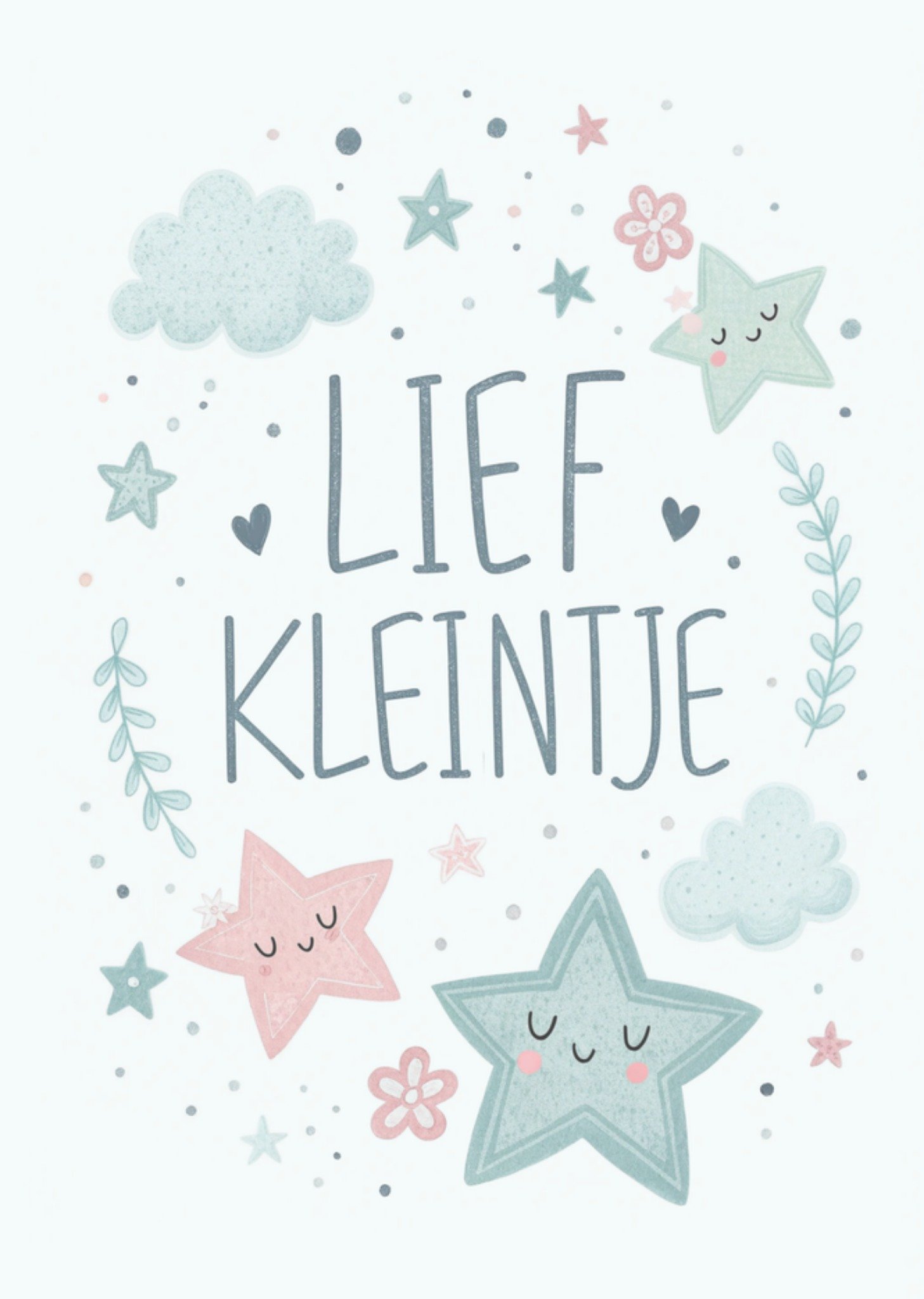 Greetz Geboortekaart Lief kleintje Standard Card
