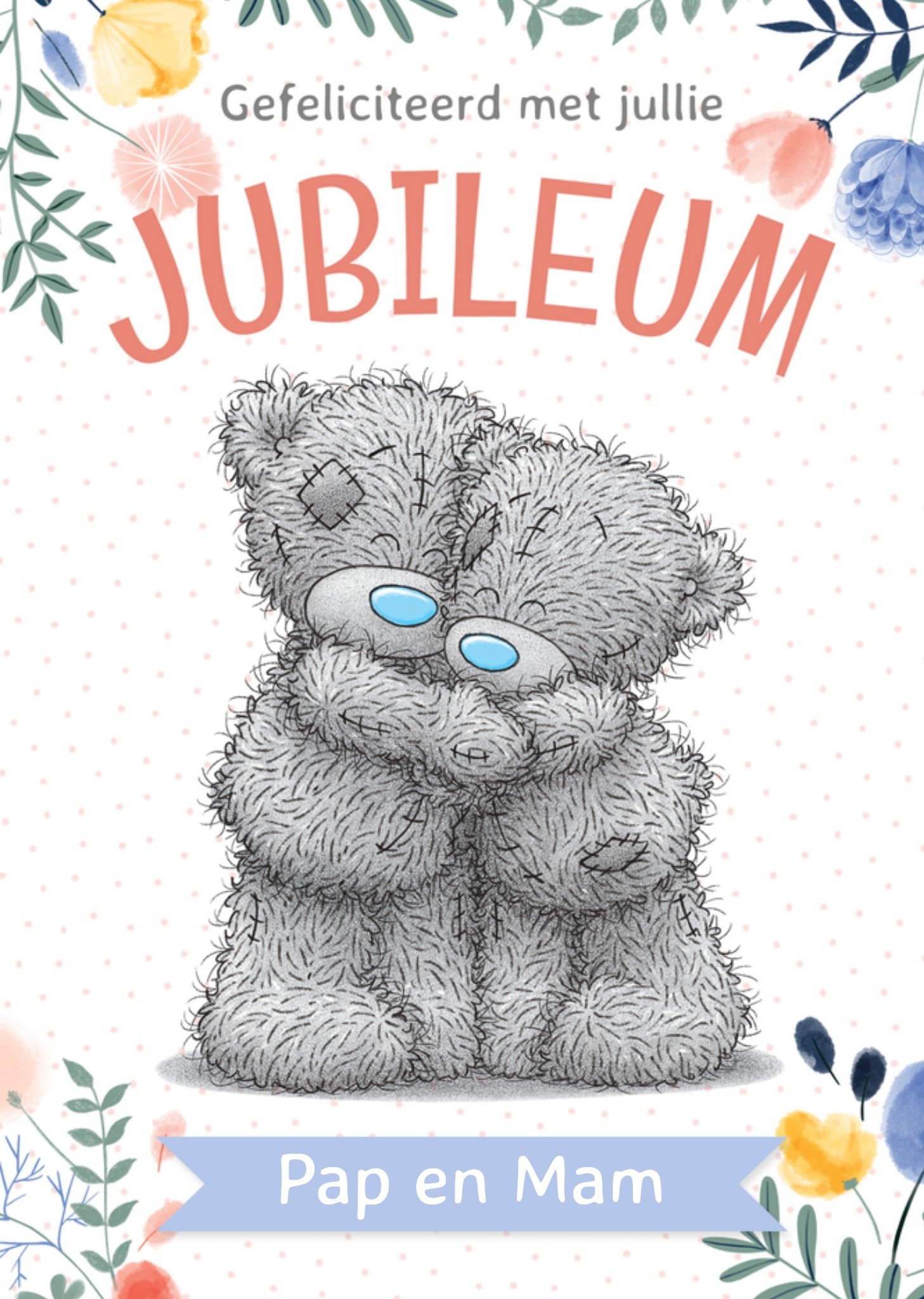 Huwelijkskaart Tatty Teddy Jubileum Ouders Kaart Me to You
