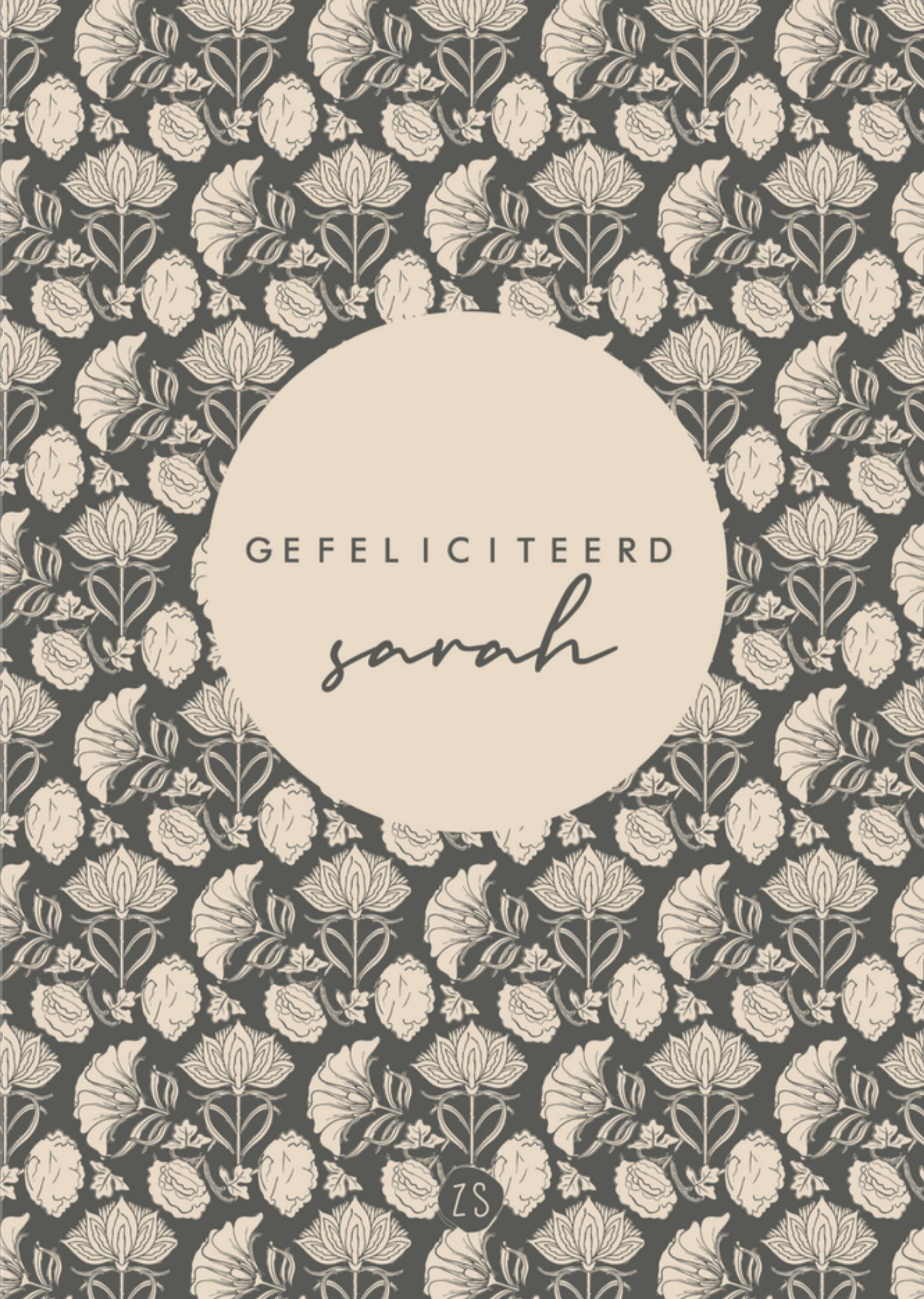 Zusss Verjaardagskaart Gefeliciteerd Sarah Standard Card