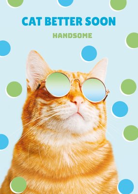 TMS | Beterschapskaart | Cat better soon