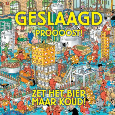 Jan van Haasteren | Geslaagd kaart | proost