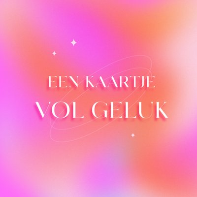 Greetz | Denken aan kaart | vol geluk