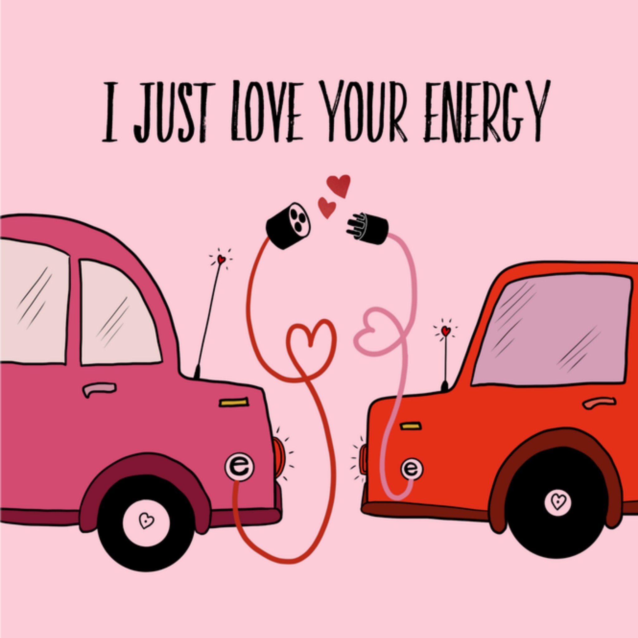 Greetz Valentijnskaart I love your energy Vierkant