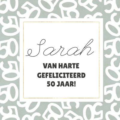 Greetz | Verjaardagskaart | Sarah