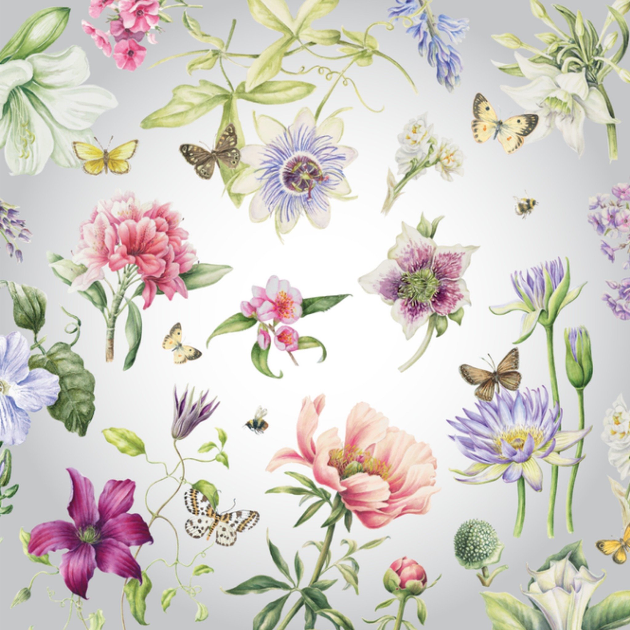 Zomaar Bloemen Vierkante Kaart Janneke Brinkman