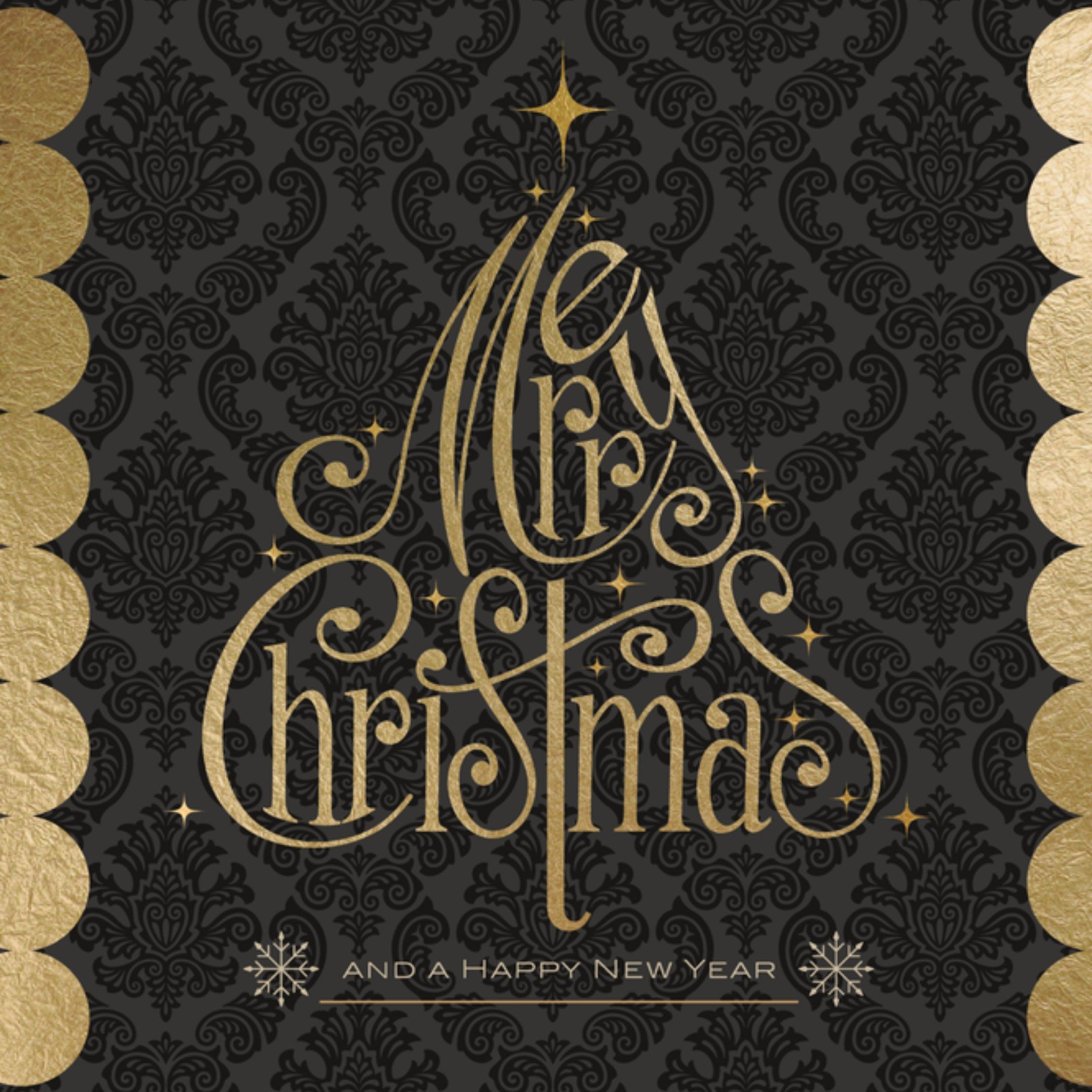 Kerstkaart Christmas Tree Paperclip