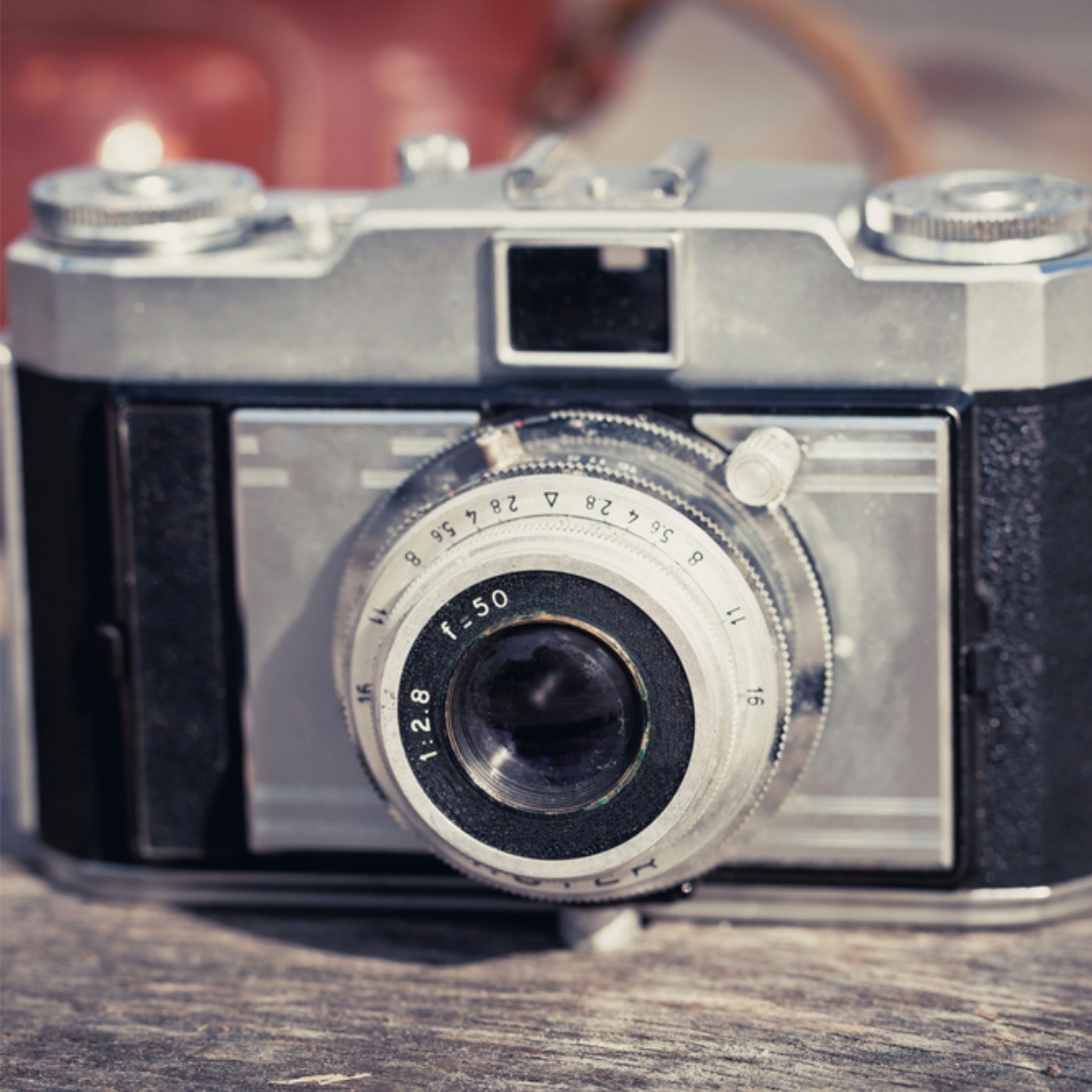 Greetz Verjaardagskaart camera Vierkant