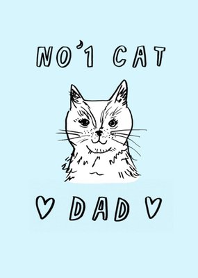 Jolly Awesome | Vaderdagkaart | cat dad