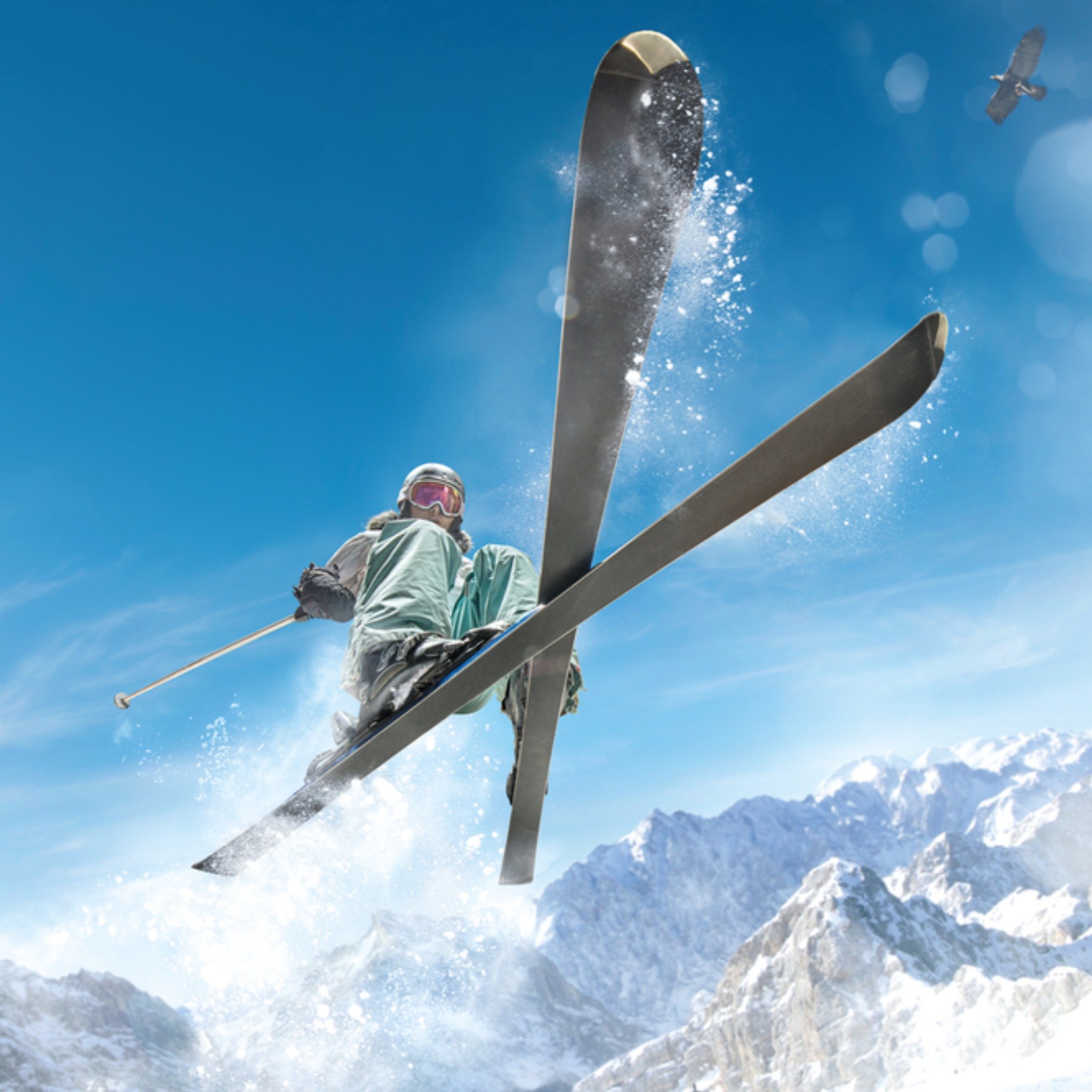 Sport skieën Paperclip