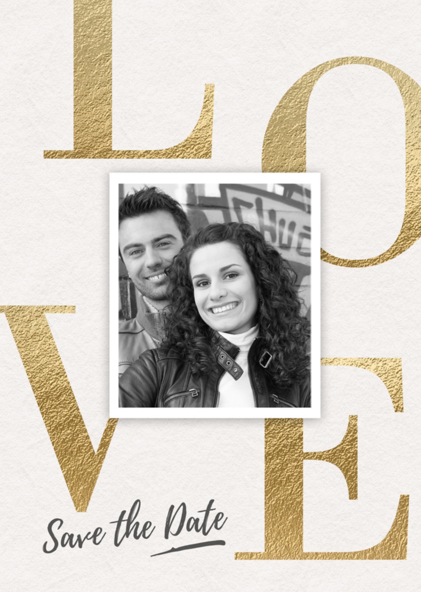 Save the date fotokaart Kaart Luckz