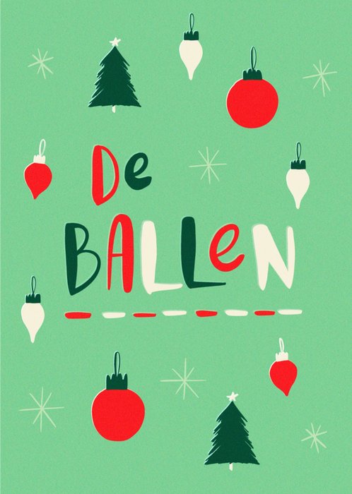 Greetz | Kerstkaart | De ballen