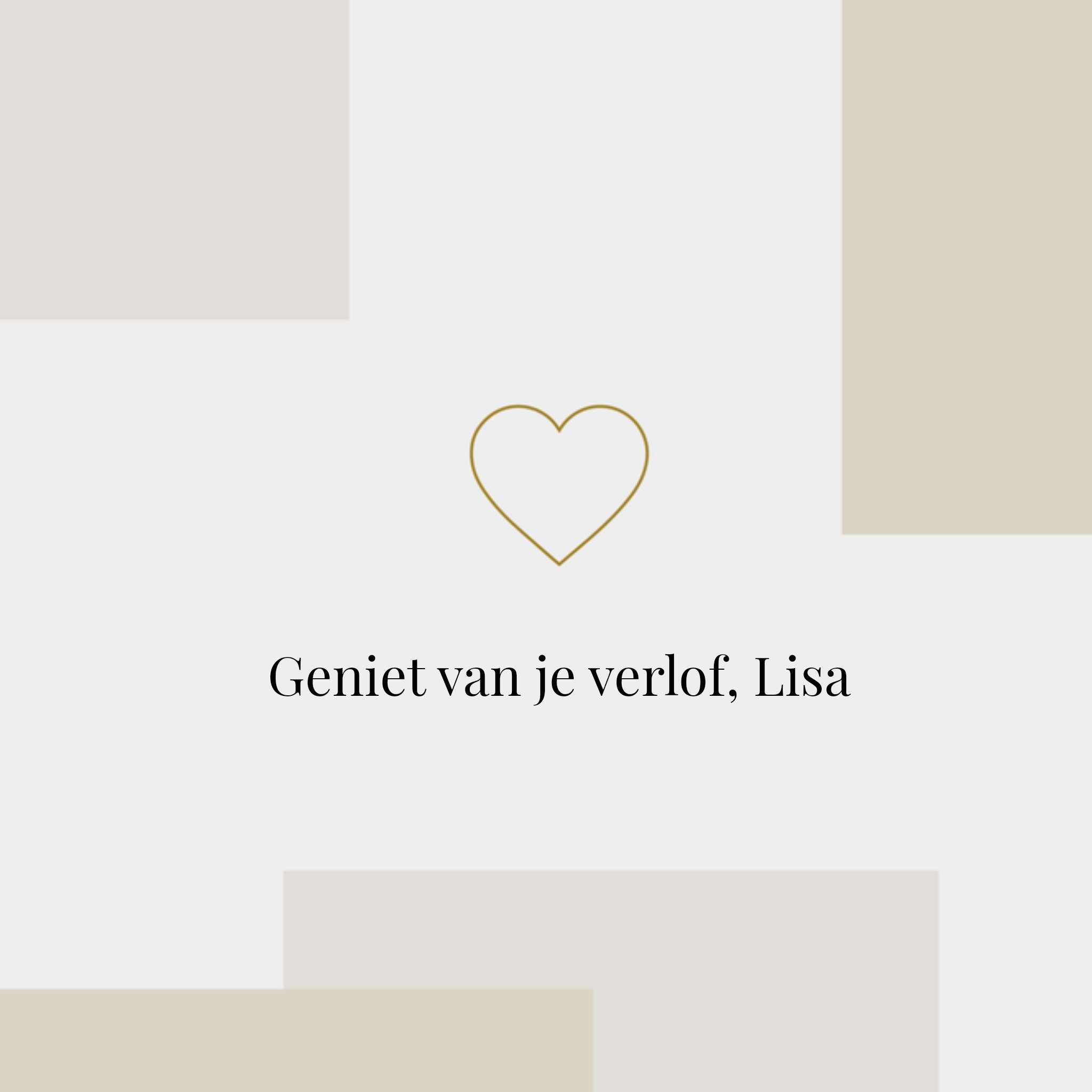 Greetz Zwangerschapskaart verlof Vierkant