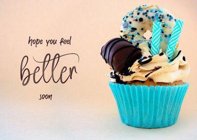 Photoflash | Beterschapkaart | cupcake