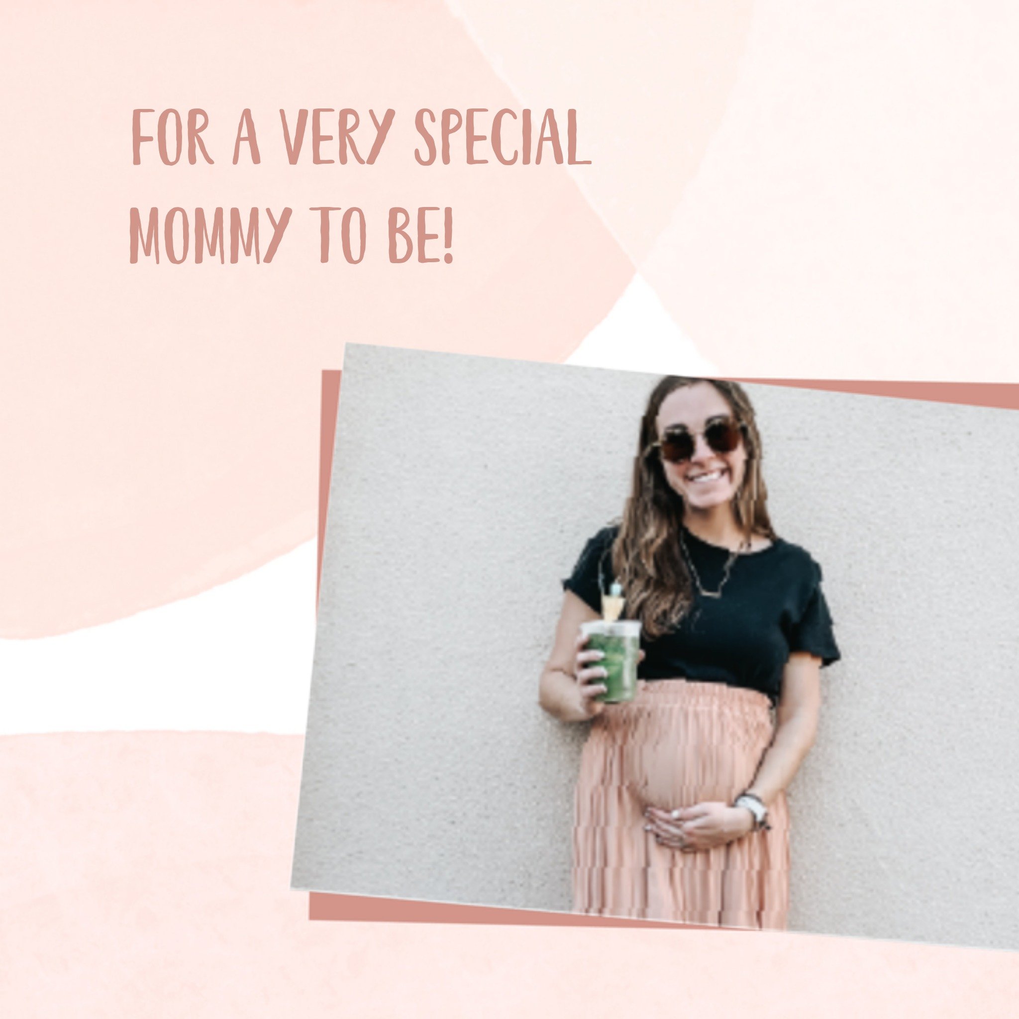Greetz Moederdagkaart foto mommy to be Vierkant