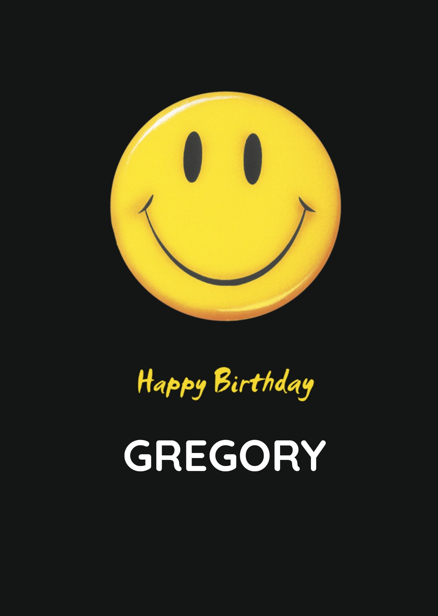 Verjaardag Smiley Kaart UK Greetings