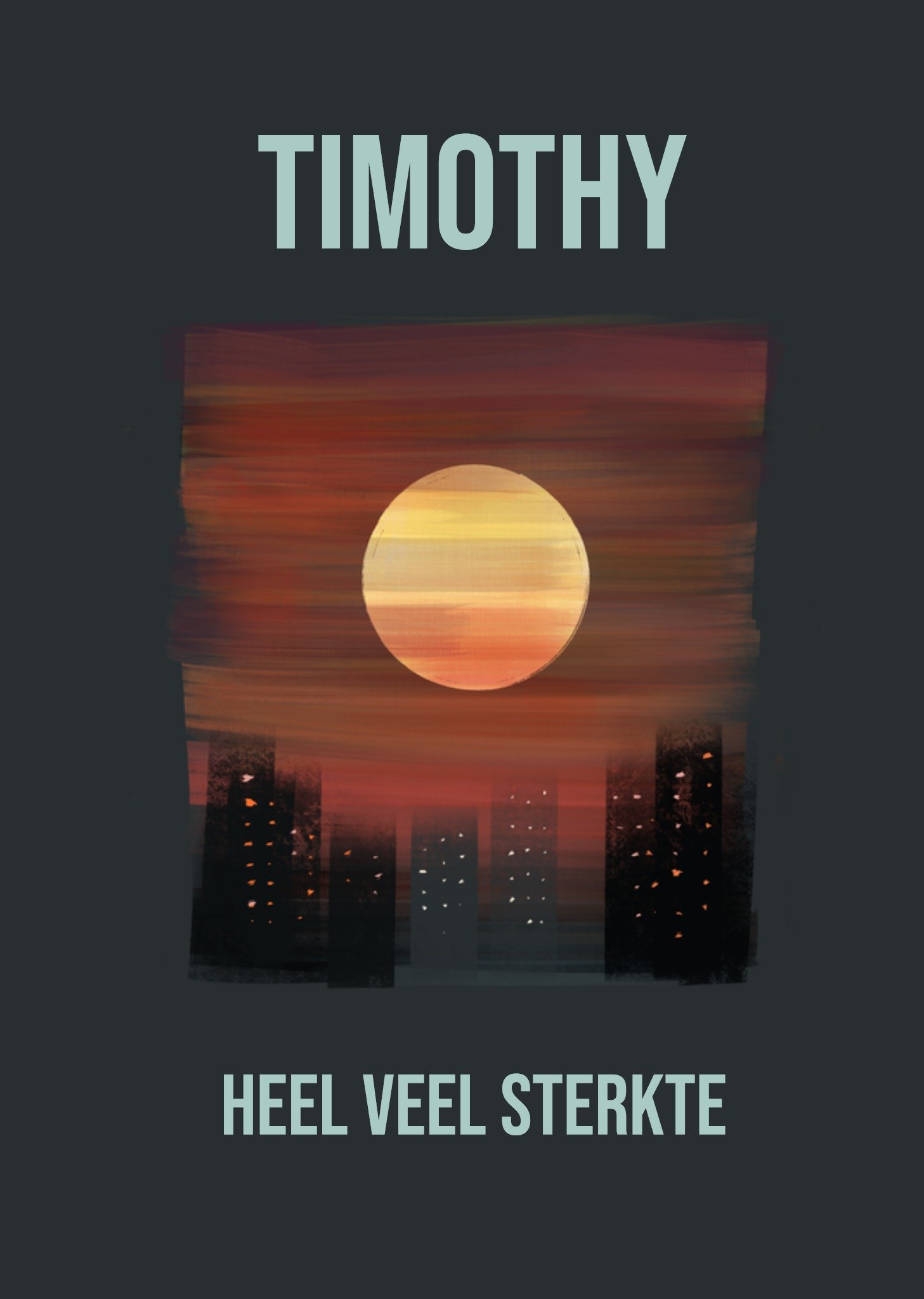 Greetz Sterkte kaart Met naam Standard Card