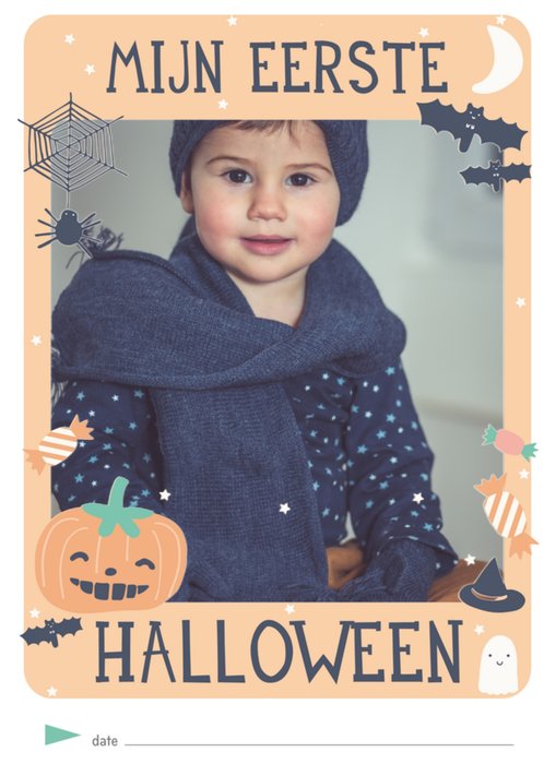 Milestone | Halloweenkaart | Met foto