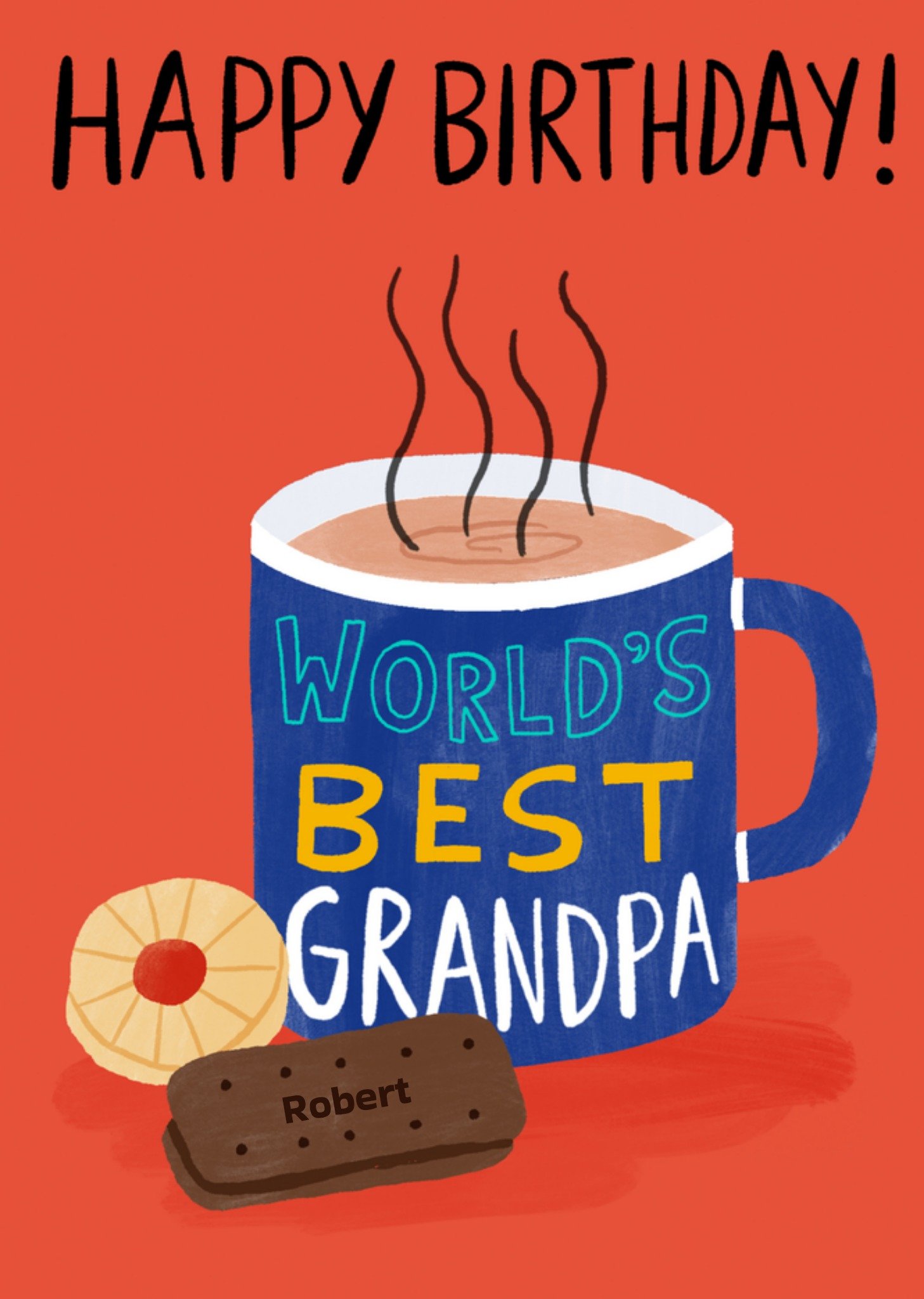 Greetz Verjaardagskaart World