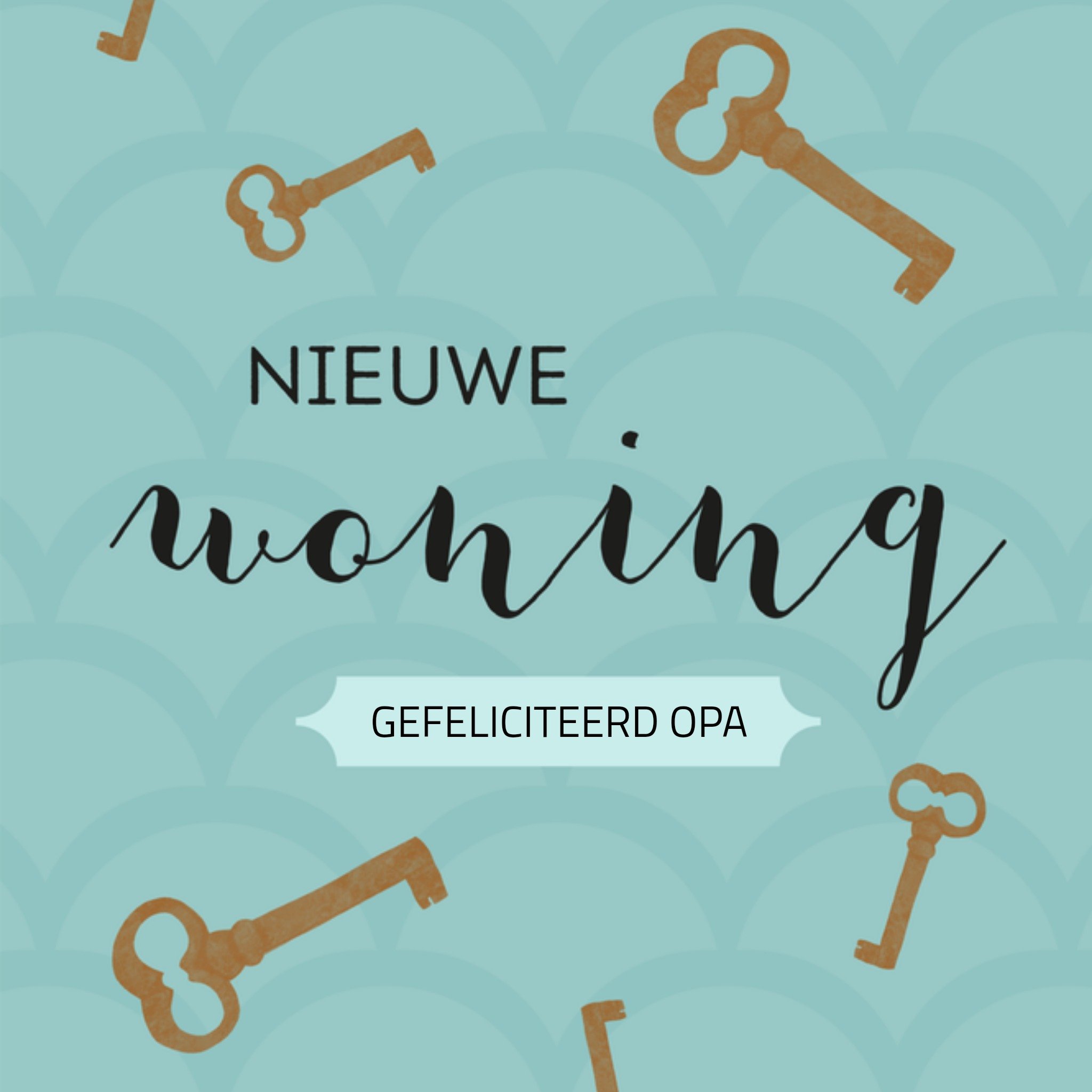 Greetz Verhuiskaart Opa Vierkant