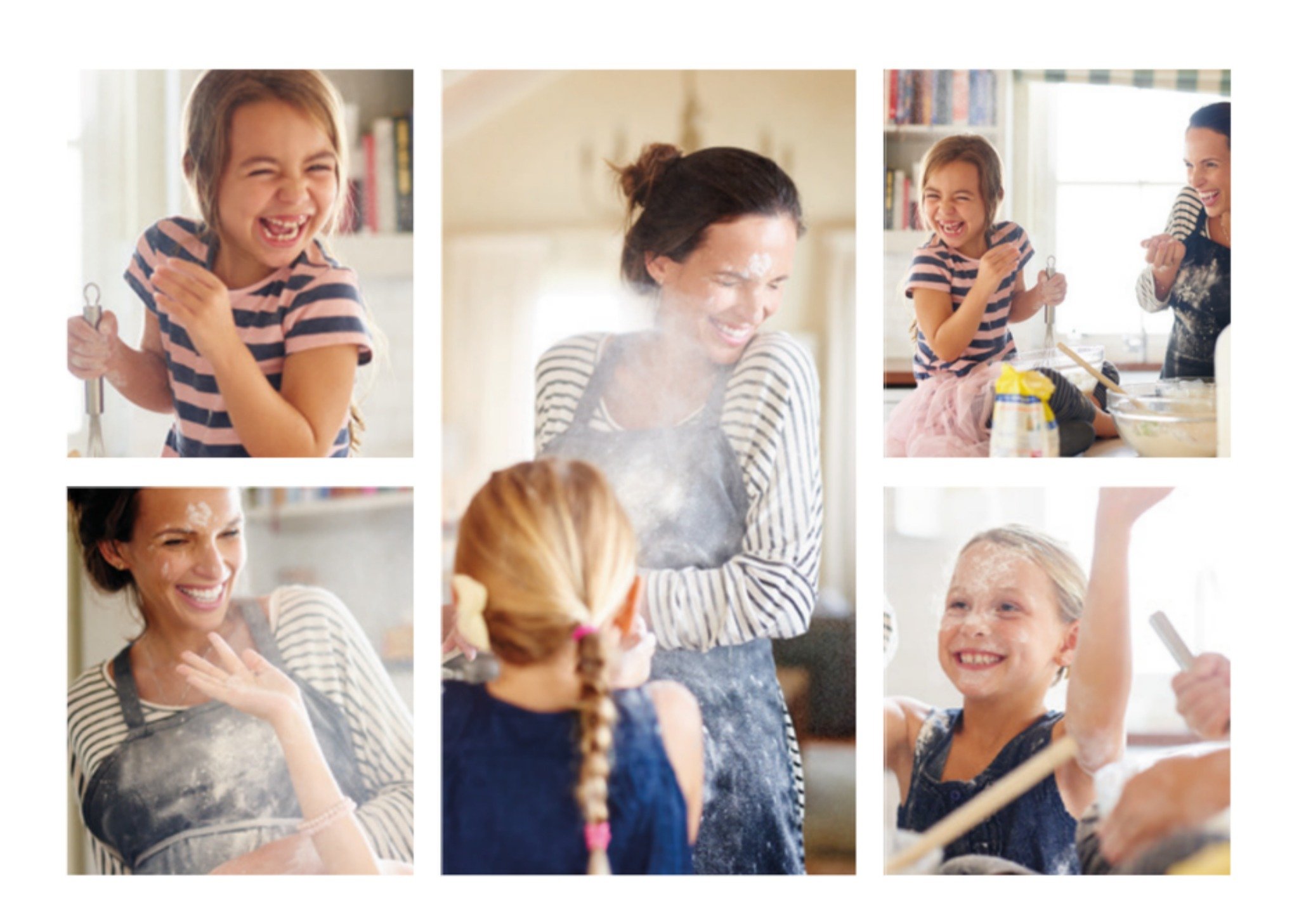 Vaderdagkaart collage Kaart Greetz