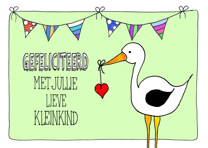 Sandysign | Geboortekaart | Kleinkind