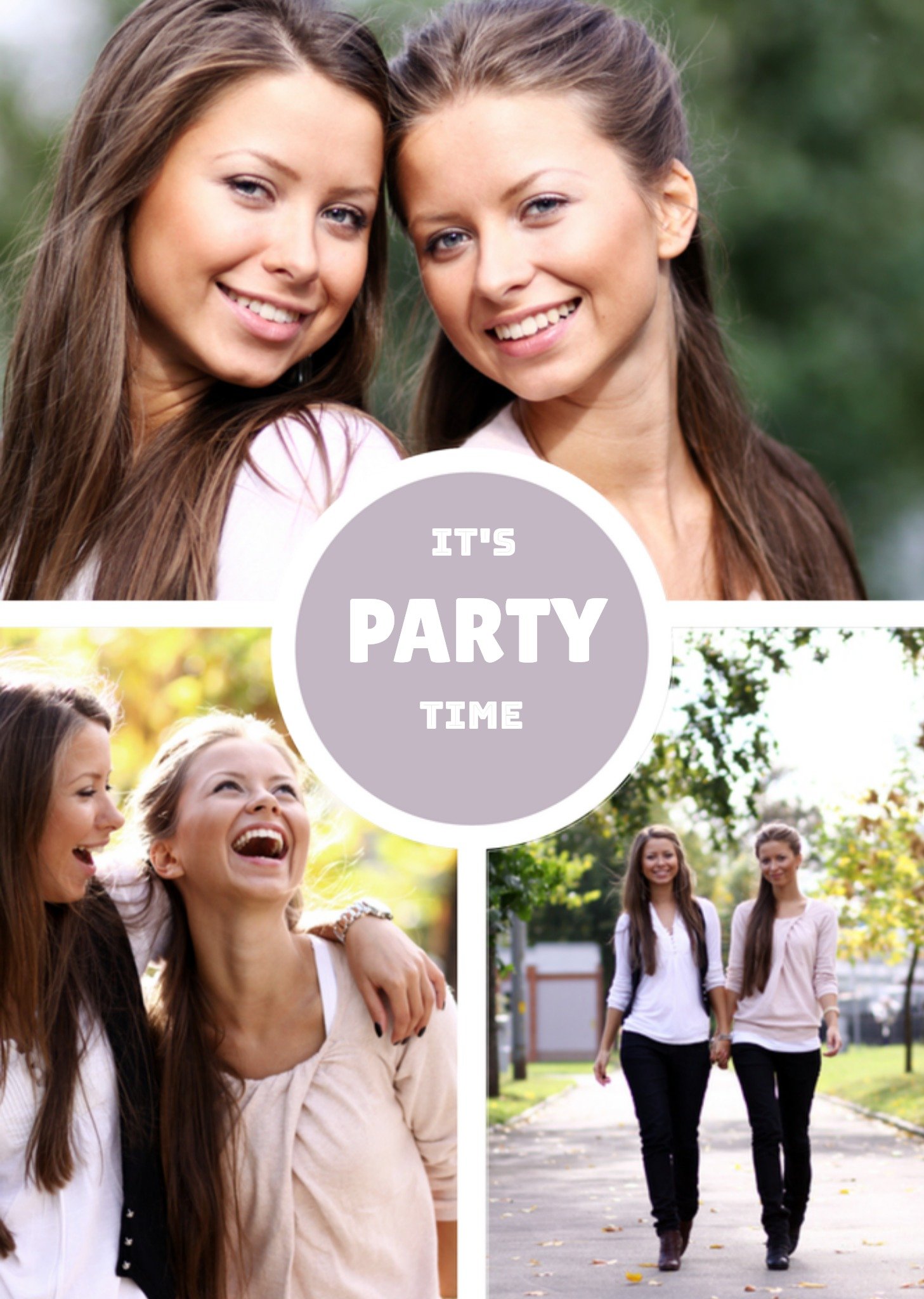 Greetz Party time met eigen foto