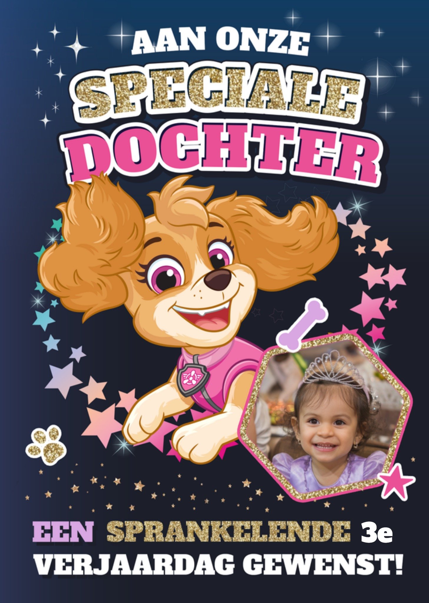 Paw Patrol Verjaardagskaart Speciale Dochter Greetz