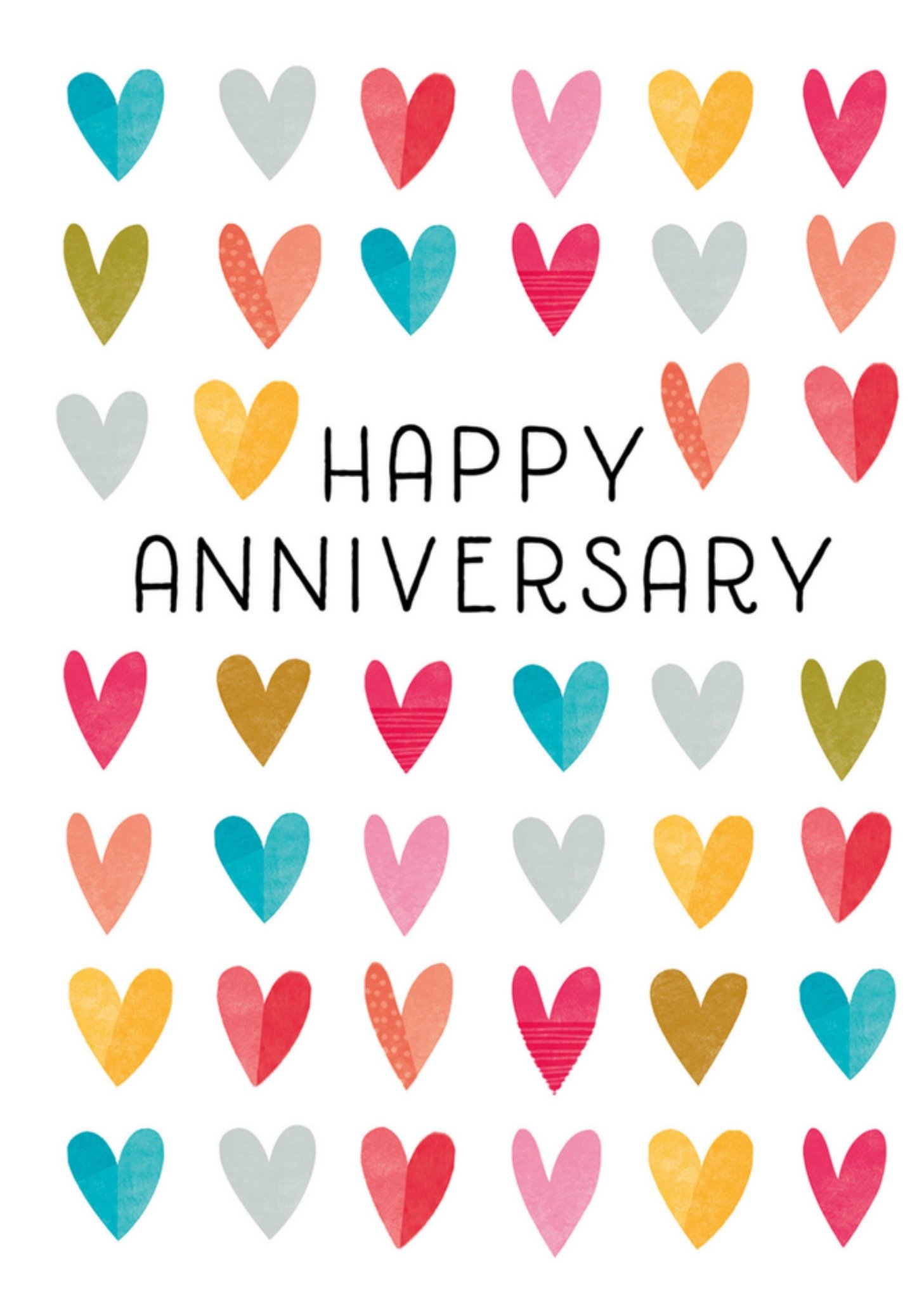 Jubileumkaart relatie Kaart UK Greetings