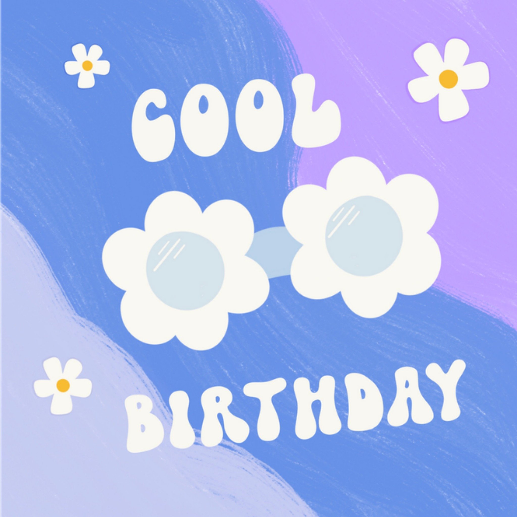 Greetz Verjaardagskaart Cool Birthday Vierkant