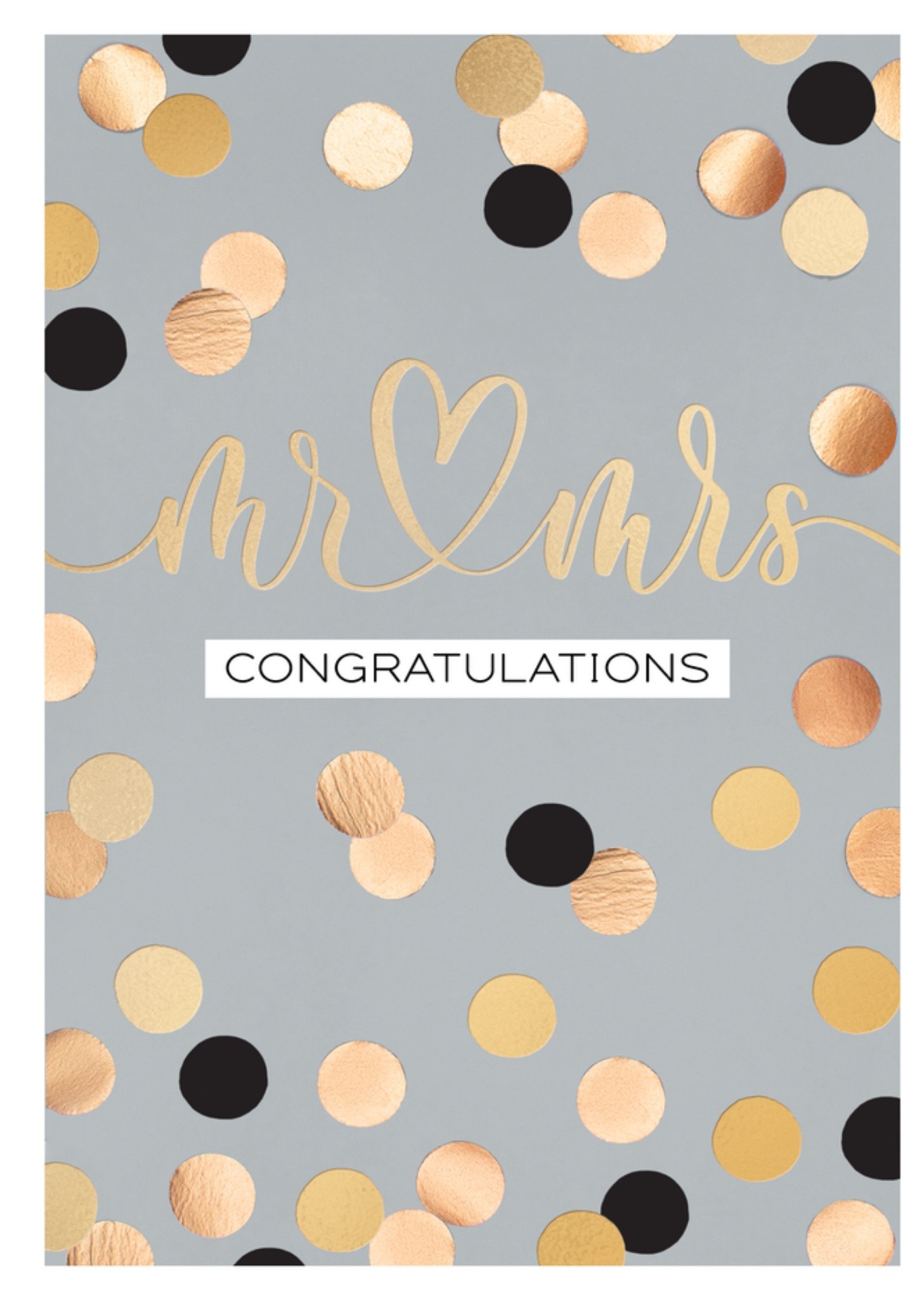 Huwelijkskaart Mr Mrs Kaart TMS